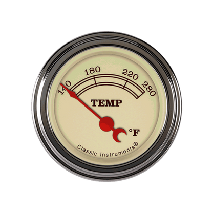 Vintage 2 1/8" Water Temp VT26SLF