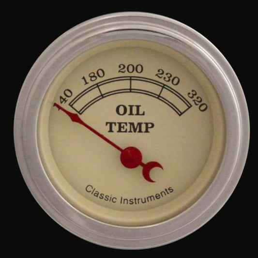 Vintage 2 1/8" Oil Temp VT28SLF