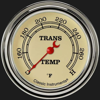 Vintage 2 5/8" Transmission Temperature Gauge VT327SLF