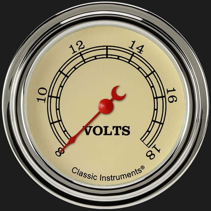 Vintage 2 5/8" Voltage Gauge VT330SLF