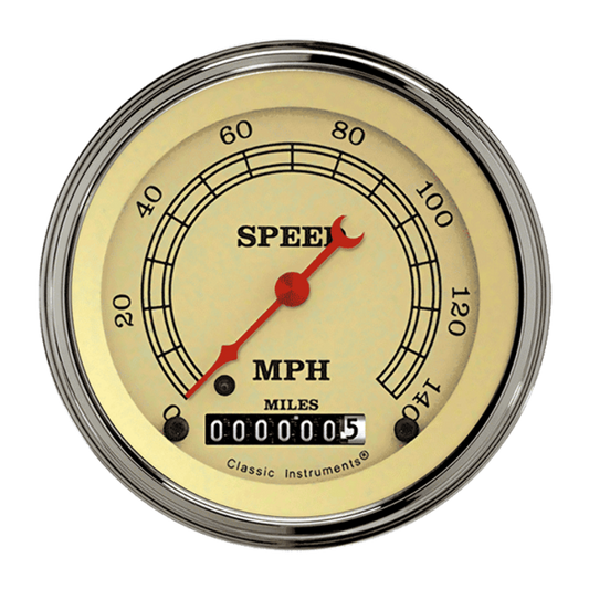 Vintage 3 3/8" Speedometer VT55SLF