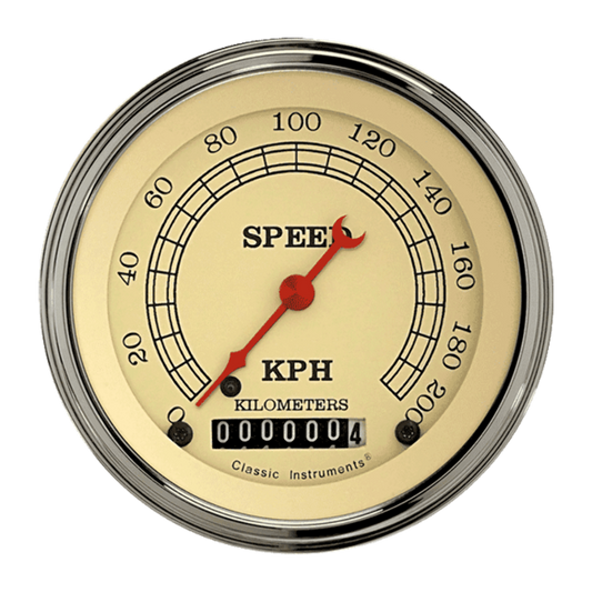 Vintage 3 3/8" Speedometer VT59SLF