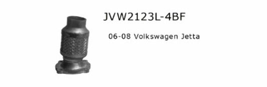 Direct Flex; Fits: 2006-2008 Volkswagen Jetta-VW2 - Hangers, Clamps, and Flanges Car Part People