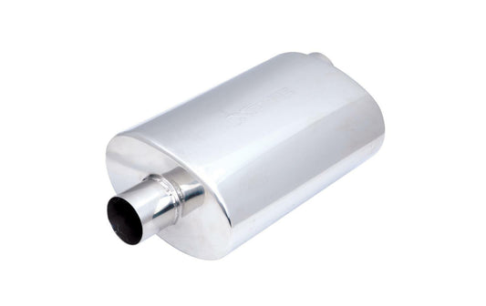 XFORCE Exhaust VX20-1663 - Stainless Steel Oval Exhaust Resonator