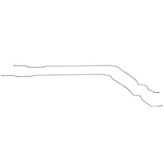 For Jeep Liberty 2002-2004 Fuel Line Kit w/ V6-WGL0241SS-CPP - Pre-Bent Fuel Lines Car Part People