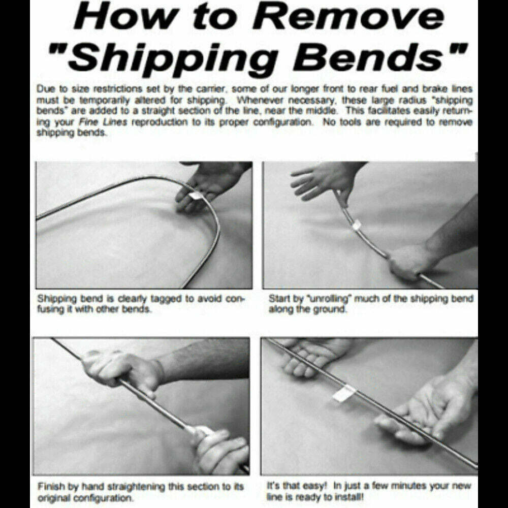 For Jeep Wrangler 1997-2006 Fuel Line Kit Stainless Steel WGL0355SS-CP