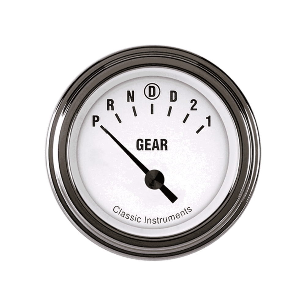 White Hot 2 1/8" Gear Indicator WH06SLF