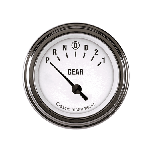 White Hot 2 1/8" Gear Indicator WH06SLF