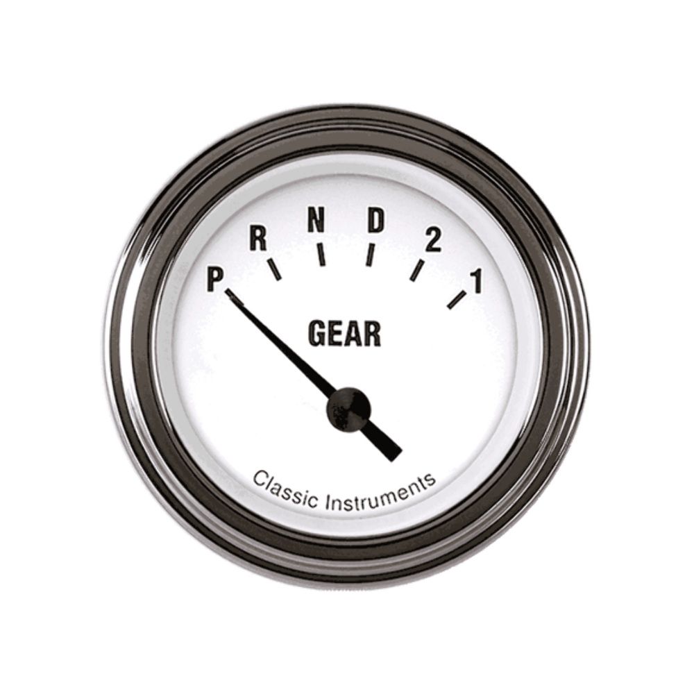 White Hot 2 1/8" Gear Indicator WH07SLF