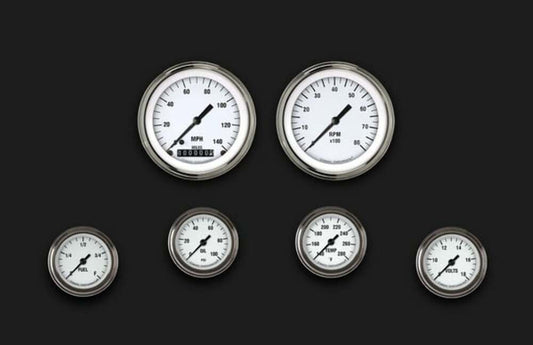 White Hot Six Gauge Set 101 WH101SLF