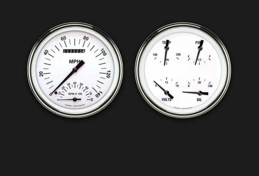 White Hot Two Gauge Set 62 WH62SLF