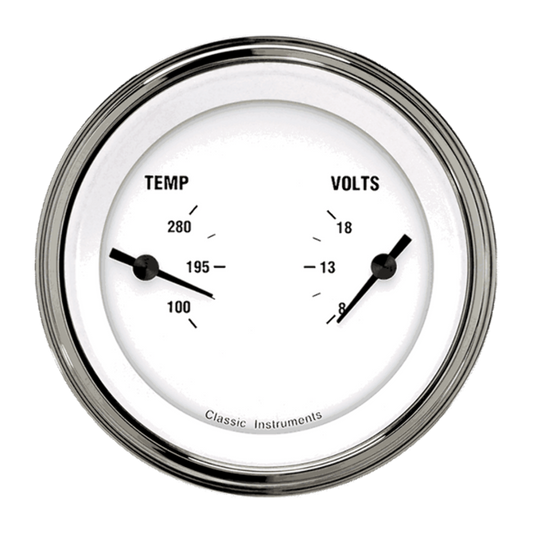 White Hot 3 3/8" Dual WH74SLF