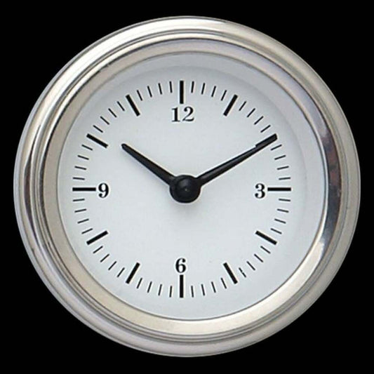 White Hot 2 1/8" Clock WH90SLF