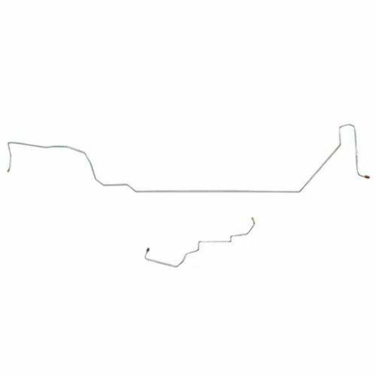 2003-05 Jeep Liberty Intermediate Brake Line No-ABS Stainless - WIN0242SS - Intermediate Lines Car Part People