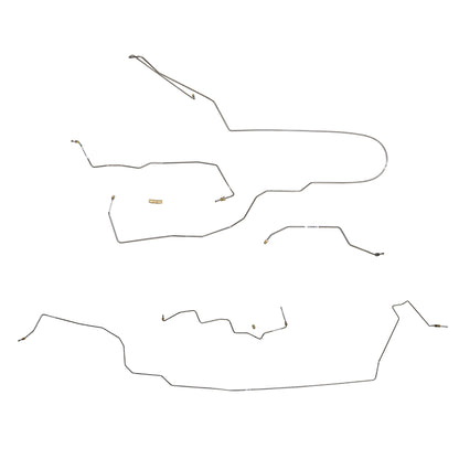 Intermediate Brake Line For 02-07 Liberty 3.7L V6 4WD Traction Control ABS Stainless - Intermediate Lines Car Part People