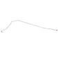 1997-2006 Jeep Wrangler TJ Front to Rear Brake Line Kit No ABS Stainless Steel