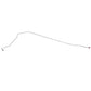 2004-06 Jeep Wrangler Unlimited Intermediate Brake Line Kit Non ABS Steel