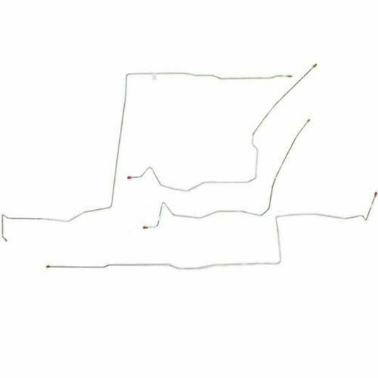 2003-05 Dodge Neon SRT-4 Intermediate Brake Line Steel - WIN0383OM - Intermediate Lines Car Part People