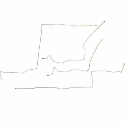 2003-05 Dodge Neon SRT-4 Intermediate Brake Line Stainless - WIN0383SS - Intermediate Lines Car Part People