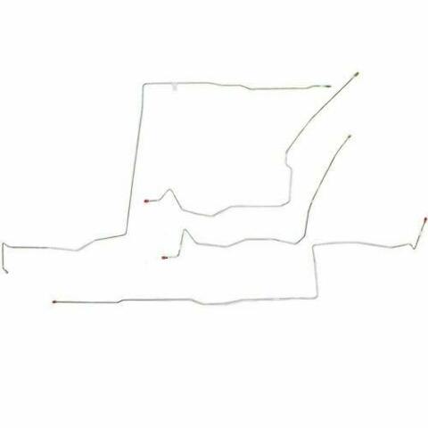2003-05 Dodge Neon SRT-4 Intermediate Brake Line Stainless - WIN0383SS