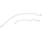 For Jeep Cherokee 1995-2001 Intermediate Brake Line w/ No ABS-WIN9141SS-CPP