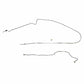 For Jeep Wrangler 1993-1995 Intermediate Brake Line -WIN9351SS-CPP