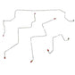 02-05 Dodge Ram 1500 Front Brake Line Kit 2WD  Stainless Steel