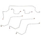 02-05 Dodge Ram 1500 Front Brake Line Kit 2WD AWABS Stainless Steel