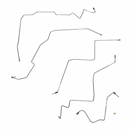 02-05 Dodge Ram 1500 Front Brake Line Kit 4WD RWABS Stainless Steel WKT0203SS - Front Lines Car Part People