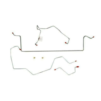 For Jeep Liberty 2003-2005 Front Brake Line Kit -WKT0242SS-CPP - Front Lines Car Part People