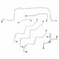 Front Brake Line Kit For 02-03 Dodge Durango RT AWABS 4WD Disc 4WD Stainless Steel