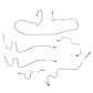 For Dodge Ram 3500 2003-2005 Front Brake Line Kit w/ 4WD AWABS-WKT0354OM - Front Lines Car Part People