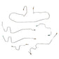 For Dodge Ram 3500 2003-2005 Front Brake Line Kit w/ 4WD AWABS-WKT0354OM