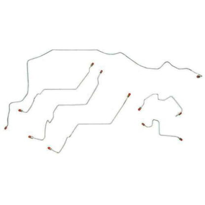 For Dodge Ram 3500 2003-2005 Front Brake Line Kit w/ 4WD AWABS-WKT0354OM - Front Lines Car Part People