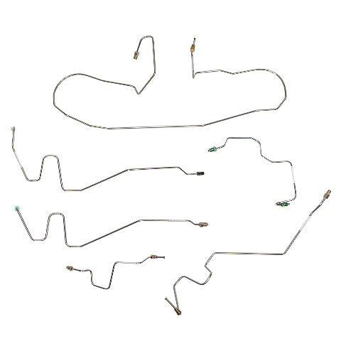 Front Brake Line Kit For Dodge Ram 2500/3500 2003-2005 w/ 4WD AWABS WKT0354SS