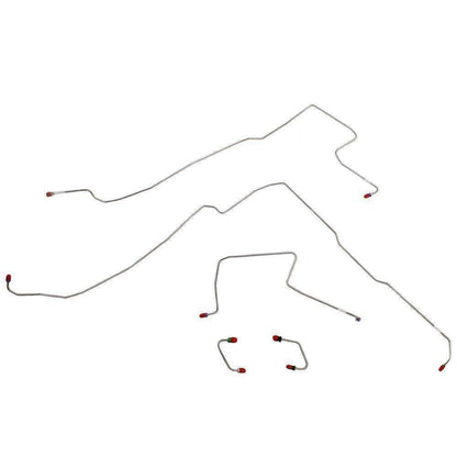 For Jeep Wrangler 1997-2006 Front Brake Line Kit w/ No ABS-WKT0355OM-CPP - Front Lines Car Part People
