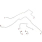 Jeep Wrangler 1997-2006 Front Brake Line Kit w/o ABS Steel WKT0355OM-CP