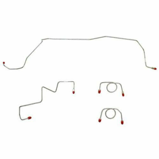 2003-05 Dodge Neon Front Brake Line Kit SRT-4 All Variants Steel - WKT0381OM - Front Lines Car Part People