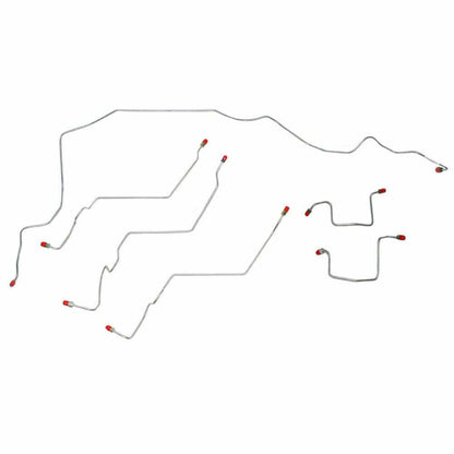 Fits 06-09 Ram 2500 4wd AWABS Fine thread at ABS Front Brake Line-WKT0603SS - Front Lines Car Part People