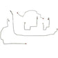 2007-18 Jeep Wrangler JK Front Brake Line Kit Steel WKT0701OM