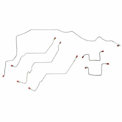 10-14 Dodge Ram 2500 Front Brake Line Kit 4WD No Traction Control - Front Lines Car Part People