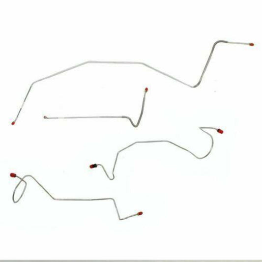 1978 Dodge D150 Front Brake Line Kit 2WD Front Brake Lines Stainless - WKT7801SS - Front Lines Car Part People
