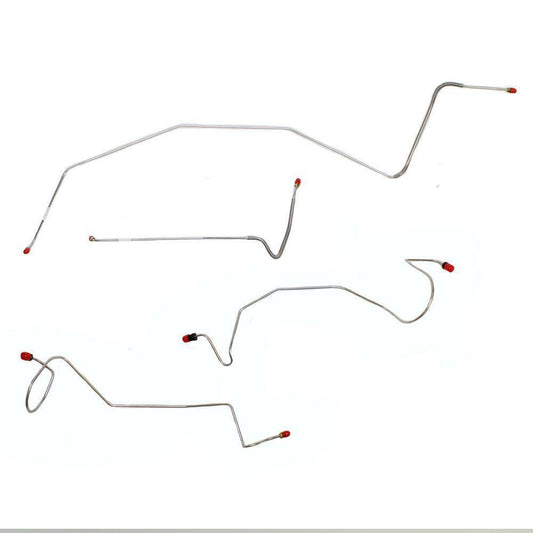 1978 Dodge W150 Front Brake Line Kit 4WD Front Brake Lines Stainless - WKT7802SS - Front Lines Car Part People