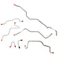 1981-1993 Dodge W250 Front Brake Line Kit Rear-ABS Steel WKT9201OM