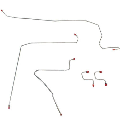 For Jeep Wrangler 1993-1995 Front Brake Line Kit -WKT9351SS-CPP - Front Lines Car Part People