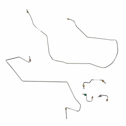 Front Brake Line Kit For Dodge Ram 1500/2500/3500 1994-1995 w/ 4WD Rear ABS - WKT9403OM - Front Lines Car Part People