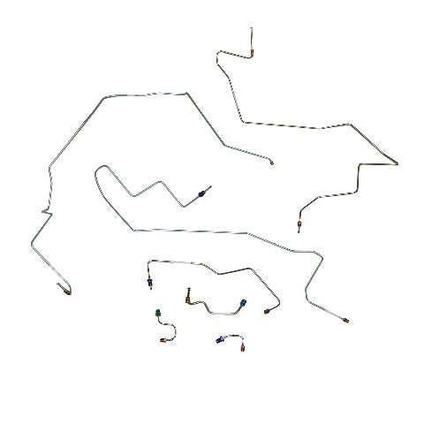 94-95 Dodge Ram Front Brake Line Kit 4WD AWABS