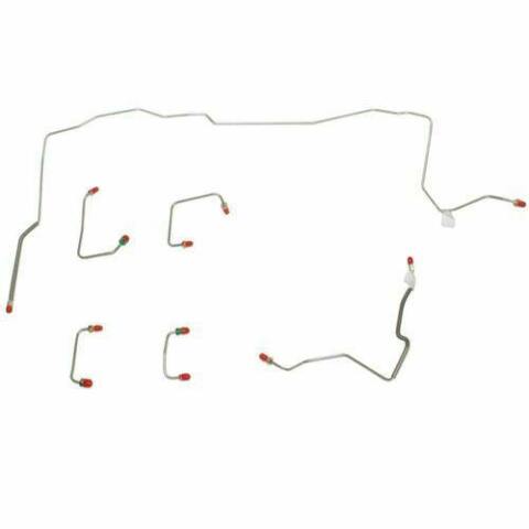 1994 Jeep Grand Cherokee Front Brake Line Kit 4WD AWABS Disc Brakes - WKT9451OM