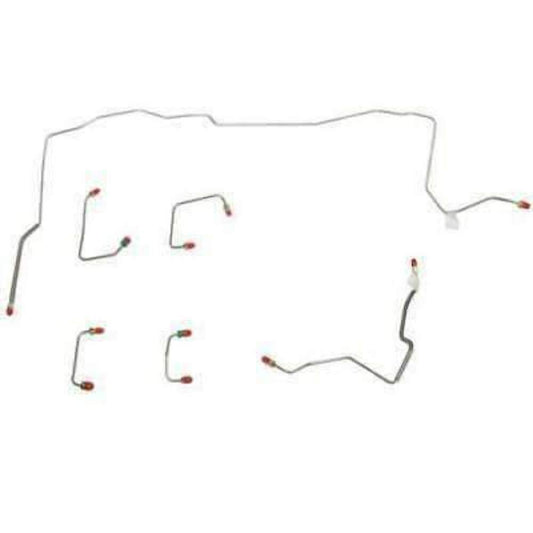 For Jeep Grand Cherokee 1994 Front Brake Line Kit w/ DiscBrakes-WKT9451SS-CPP - Front Lines Car Part People