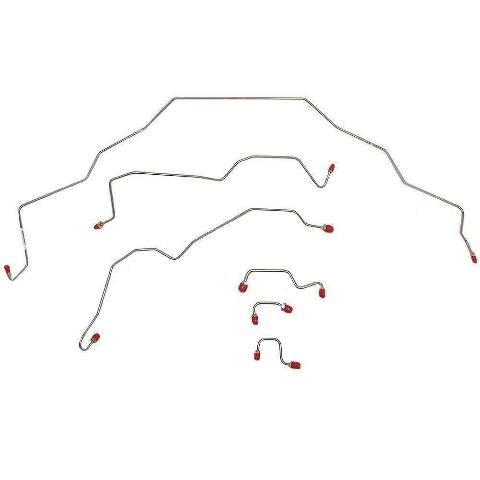 95-97 Dodge Ram 1500, 2500, 3500 Front Brake Line Kit 2WD RWABS Stainless Steel WKT9501SS